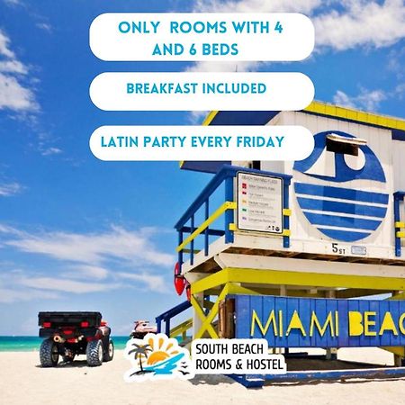 South Beach Rooms&Hostel Miami Beach Exterior foto